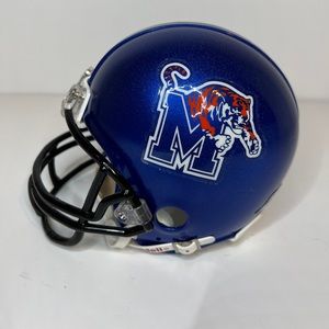 Memphis Tigers Replica Mini Helmet w/ Z2B Mask